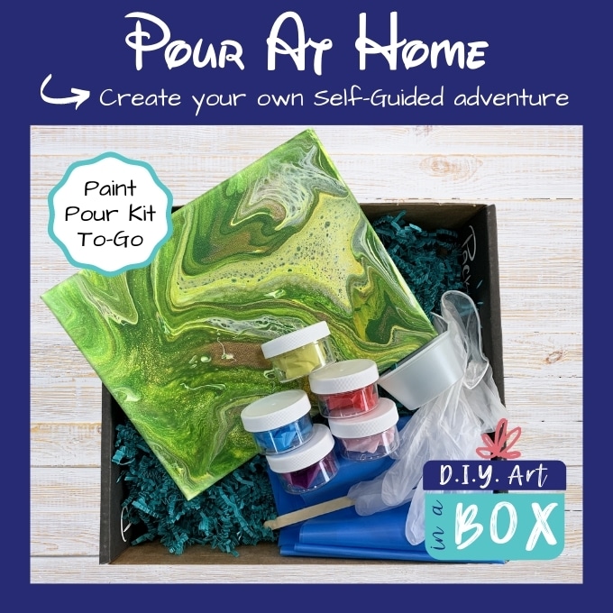 Pour at Home Paint Pouring Kit - Live Laugh Love Art – Portland