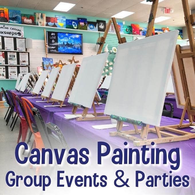 ART-ventures for Kids Canvas Painting Parties