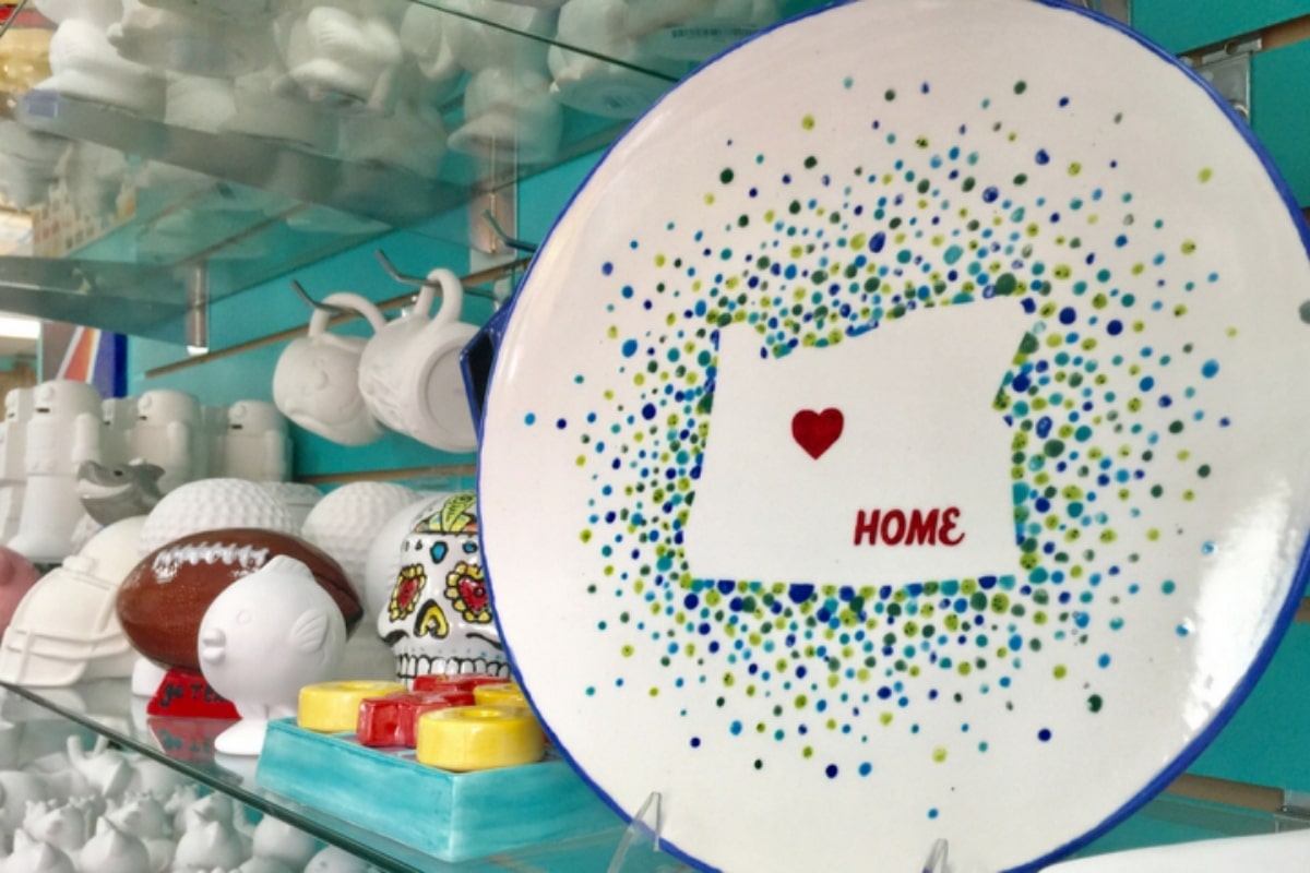 Home, Glazed. A Paint Your Own Pottery Studio